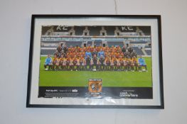 Framed Poster - Hull AFC Team 2011/12