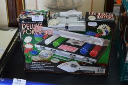 Deluxe Poker Set in Aluminium Case