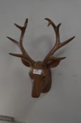 Ornamental Wall Mounted Deer Head