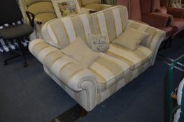 Stripped Pattern Two Seat Sofa