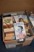 Box of Paperback Fiction Books