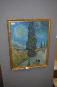 Gilt Framed Van Gogh Print