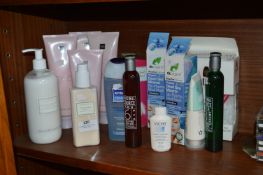 Selection of Ladies Bathroom Cosmetics, Body Lotio