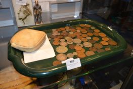 Tray of British and Continental Coins