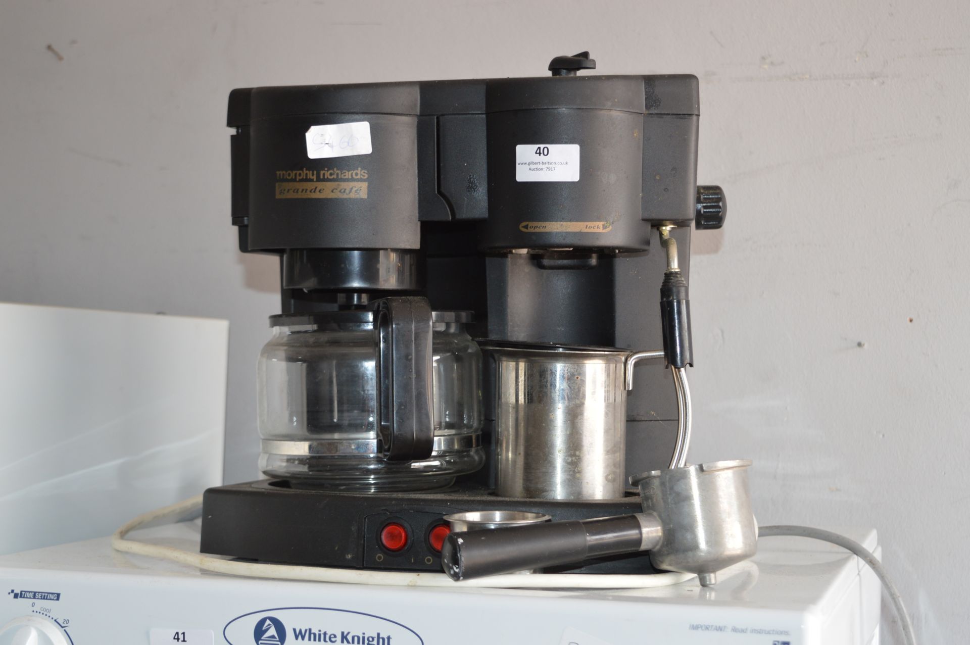 Morphy Richards Grand Cafe Coffee Machine