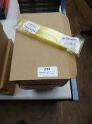 Four Boxes Containing 50 Biodegradable 15cm Rulers