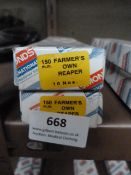 *Two Boxes of 10 150mm Farmers Own Reaper Files