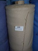20m by 4ft Roll of Beige Crepe Cloth