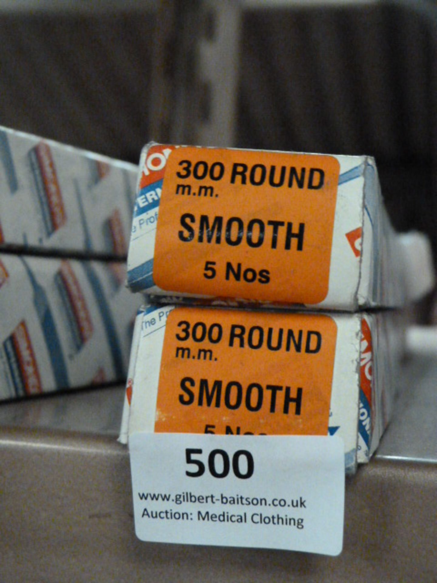 *Two Boxes of 5 300mm Round Smooth Files