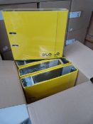 Four Packs of Three Lever Arch Folders (Lemon)