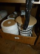 Five Rolls of Decorative Lace Edging