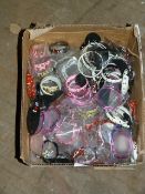 Box Containing 80 Pair of Fashion Earrings
