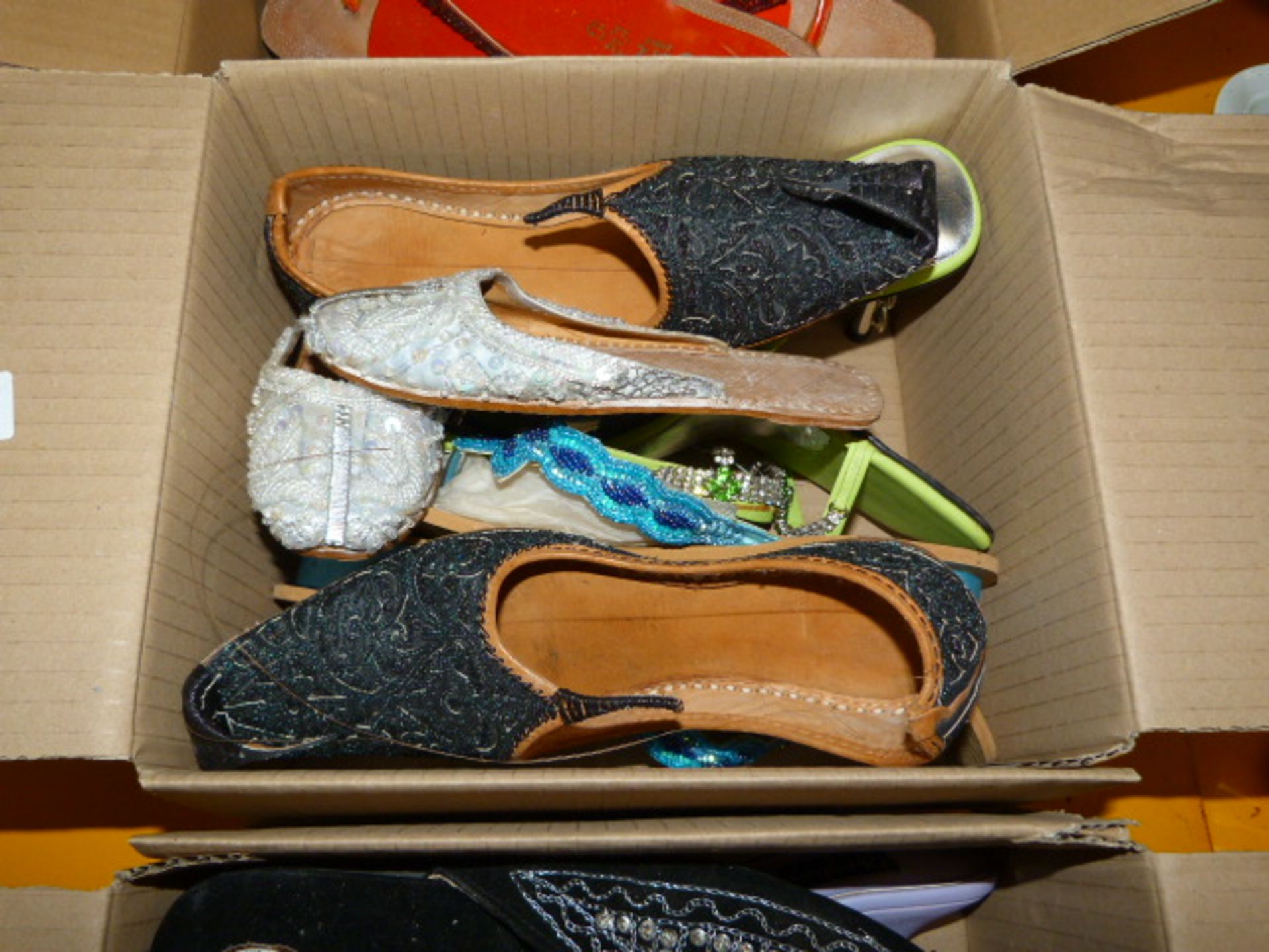 Four Pairs of Assorted Asian Fashion Shoes