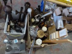 *Two Boxes of Curtain Pole Samples
