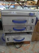 *Two Storage Boxes of Luxaflex Blind Information F