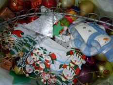 Bag of Christmas Decorations