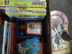 Box of Toys and Board Games