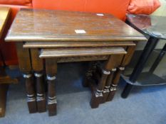 Dark Oak Nest of Tables