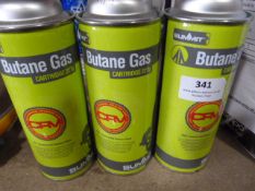 *Three Butane Gas Cartridges