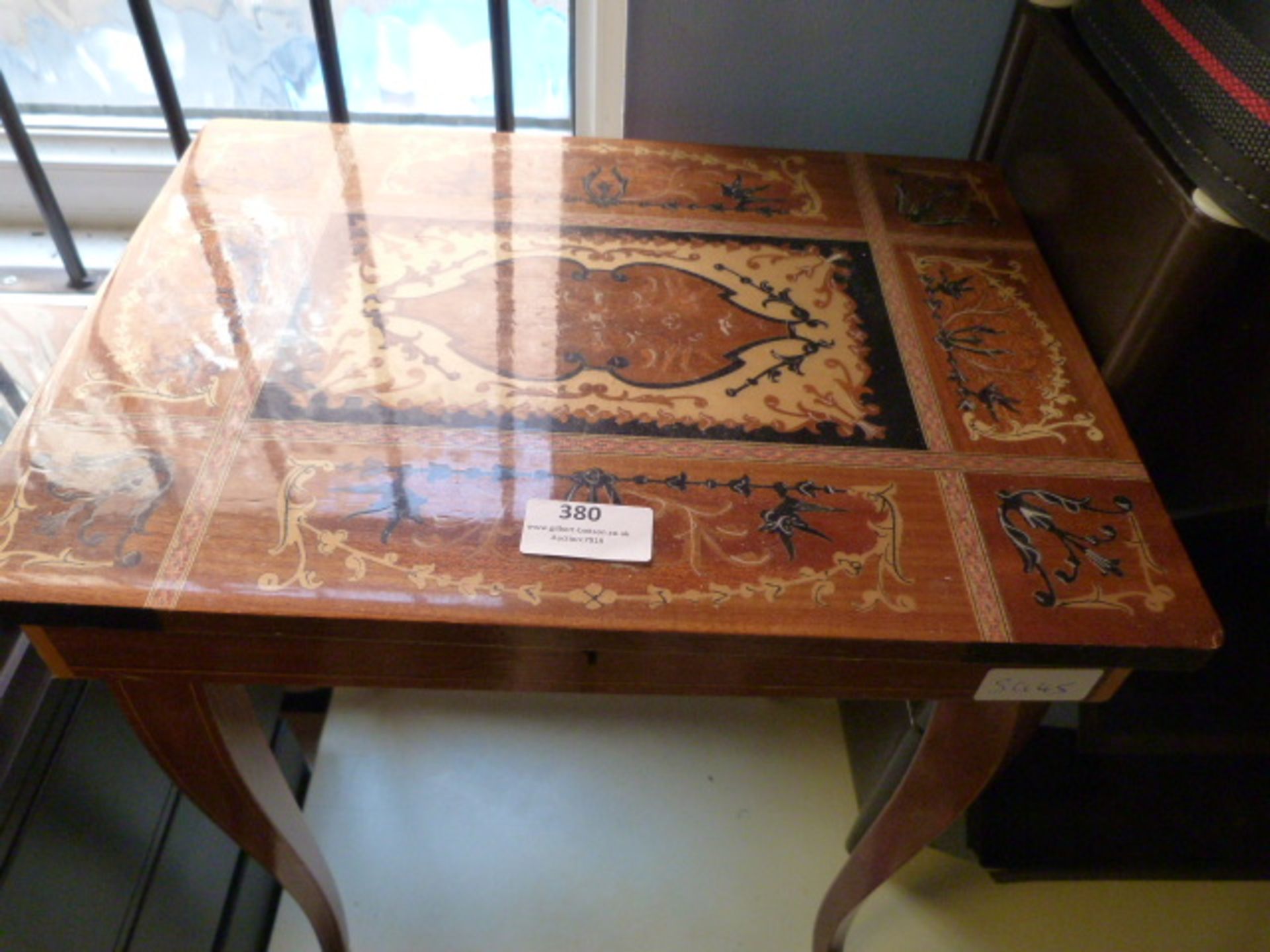 Inlaid Italian Sewing Table