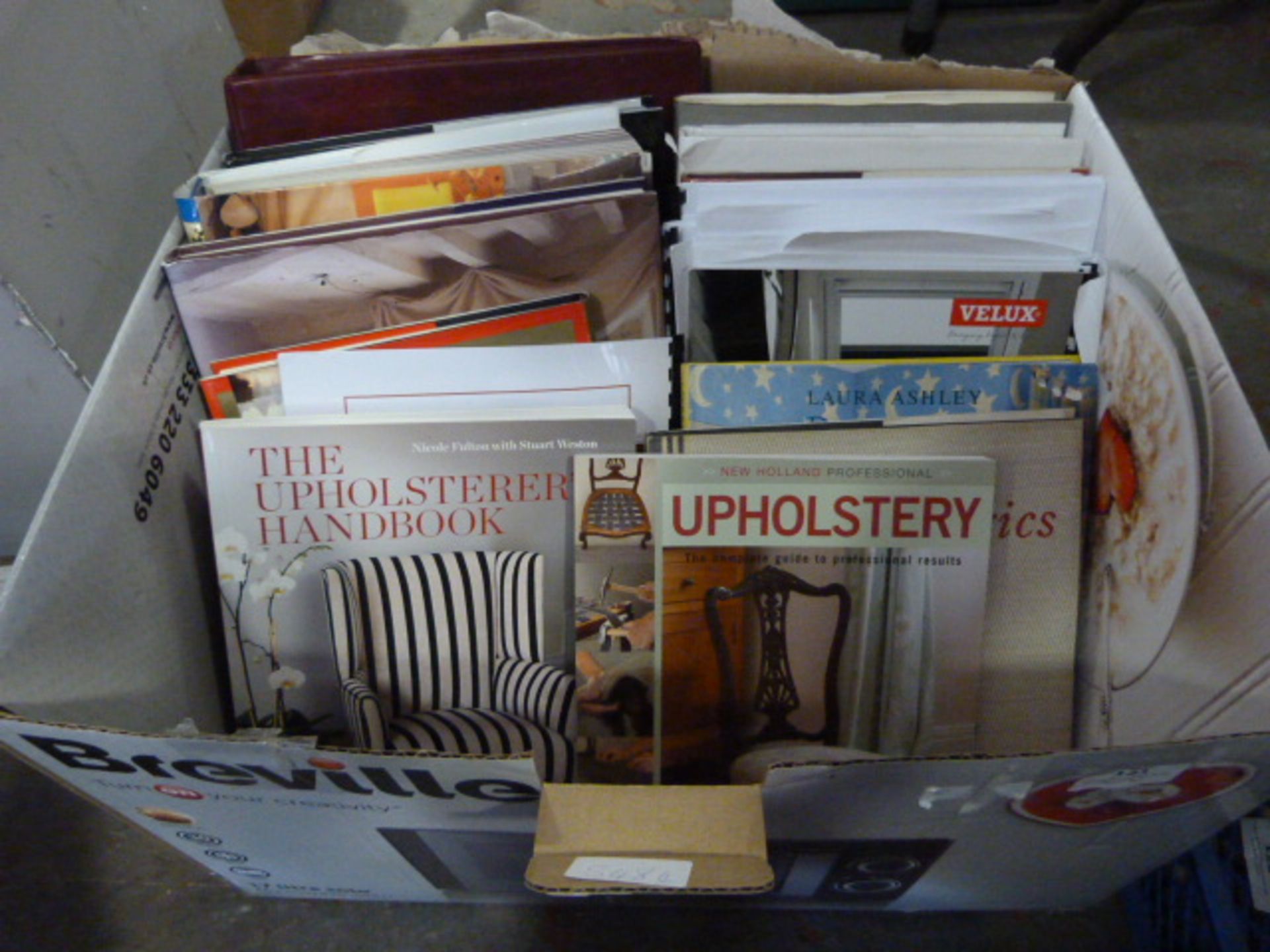 *Box of Upholstery And Decorating Books