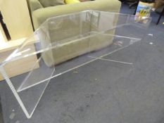 Perspex TV Stand