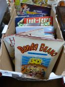 Box Containing Children's Annuals