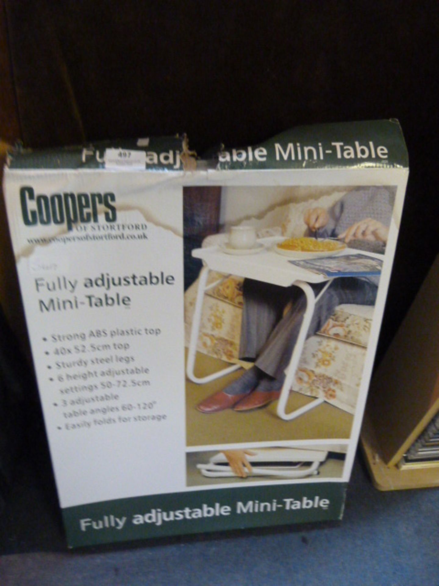 Coopers Adjustable Min Table