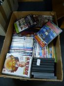 Box of DVD Films Including Friends Collection