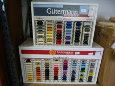 *Two Guterman Creative Cotton Thread Reels Display/Dispencer Boxes