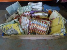 *Box of Assorted Fabric Off Cuts