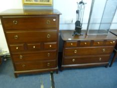 Two Stag Minstrel Chest of Drawers