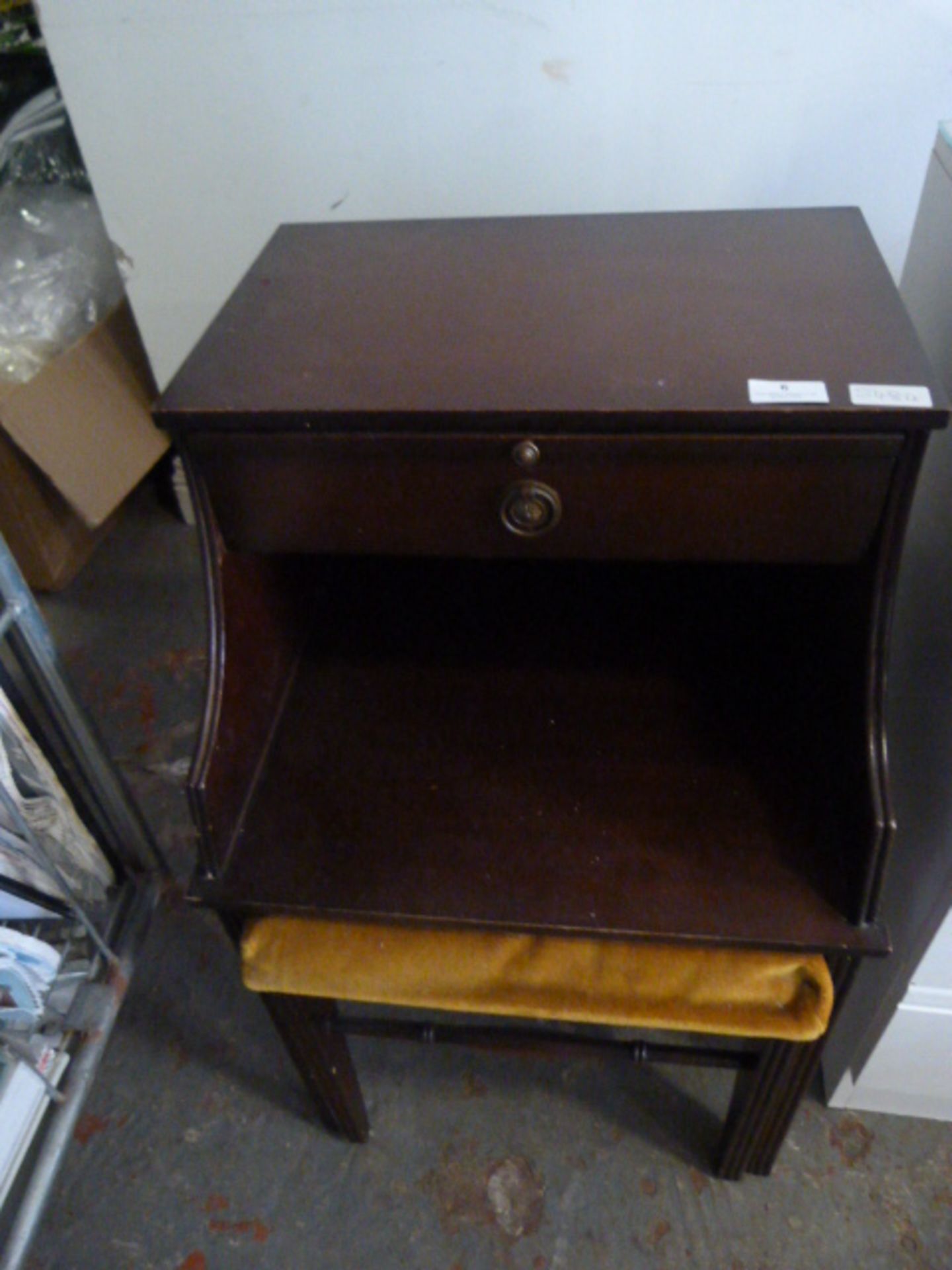 *Reproduction Mahogany Telephone Table