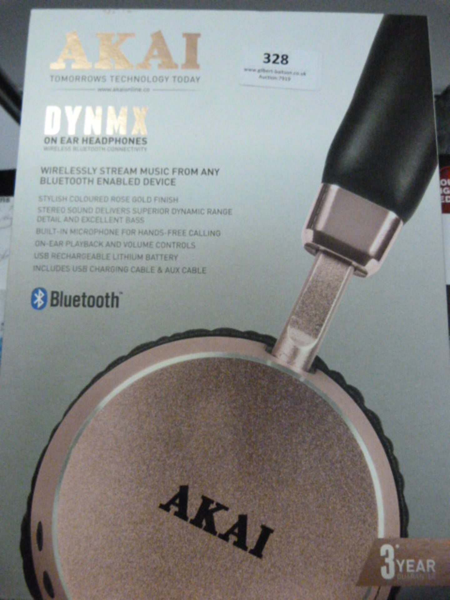 *Akai Dynmx Bluetooth Headphones