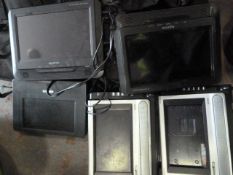 Two AS CD/DVD Players, Two 9" Mastek DVD Players a