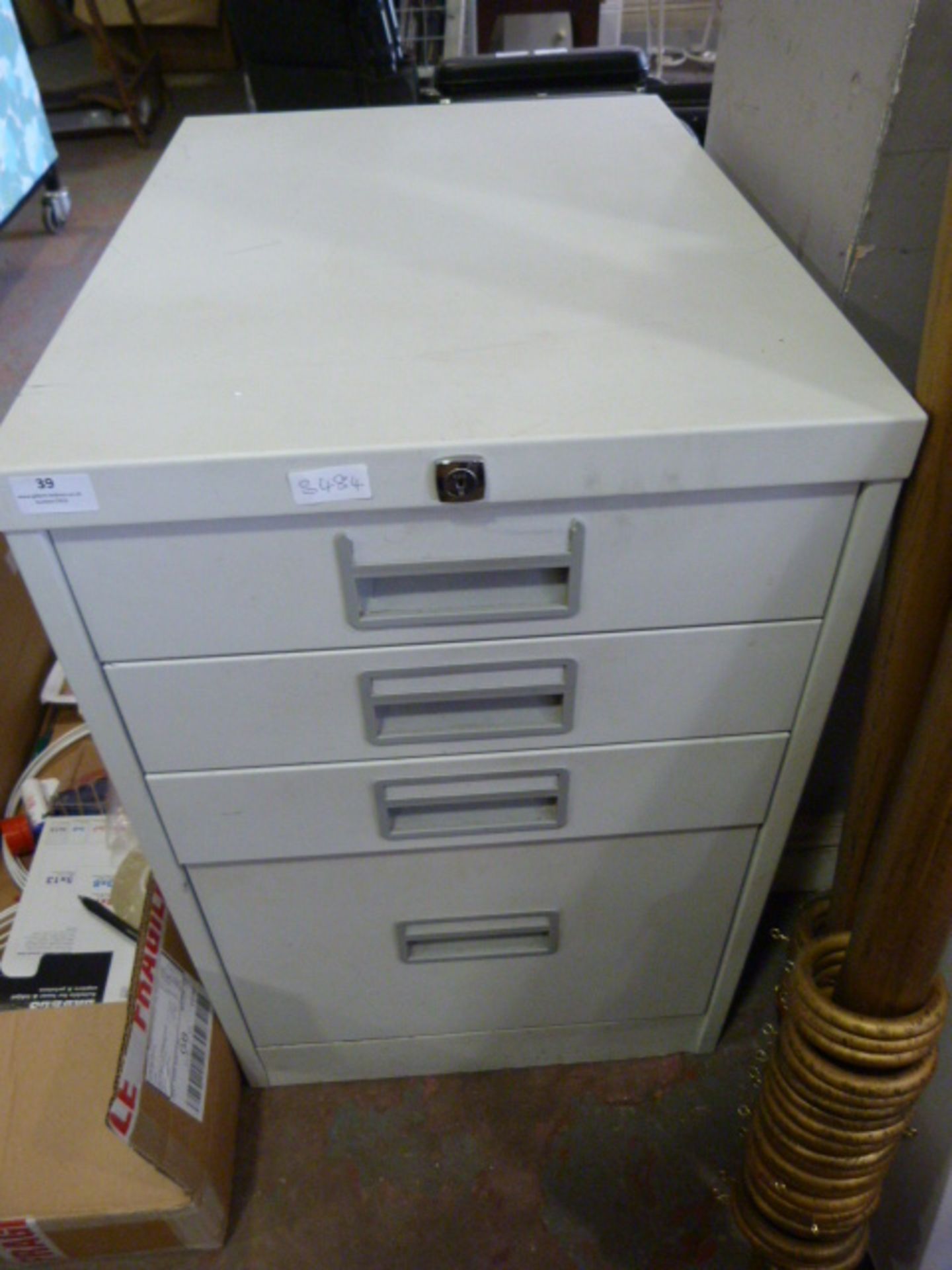 *Four Drawer Filing Cabinet