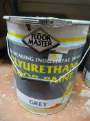 20L Tin of Grey Polyurethane Floor Paint