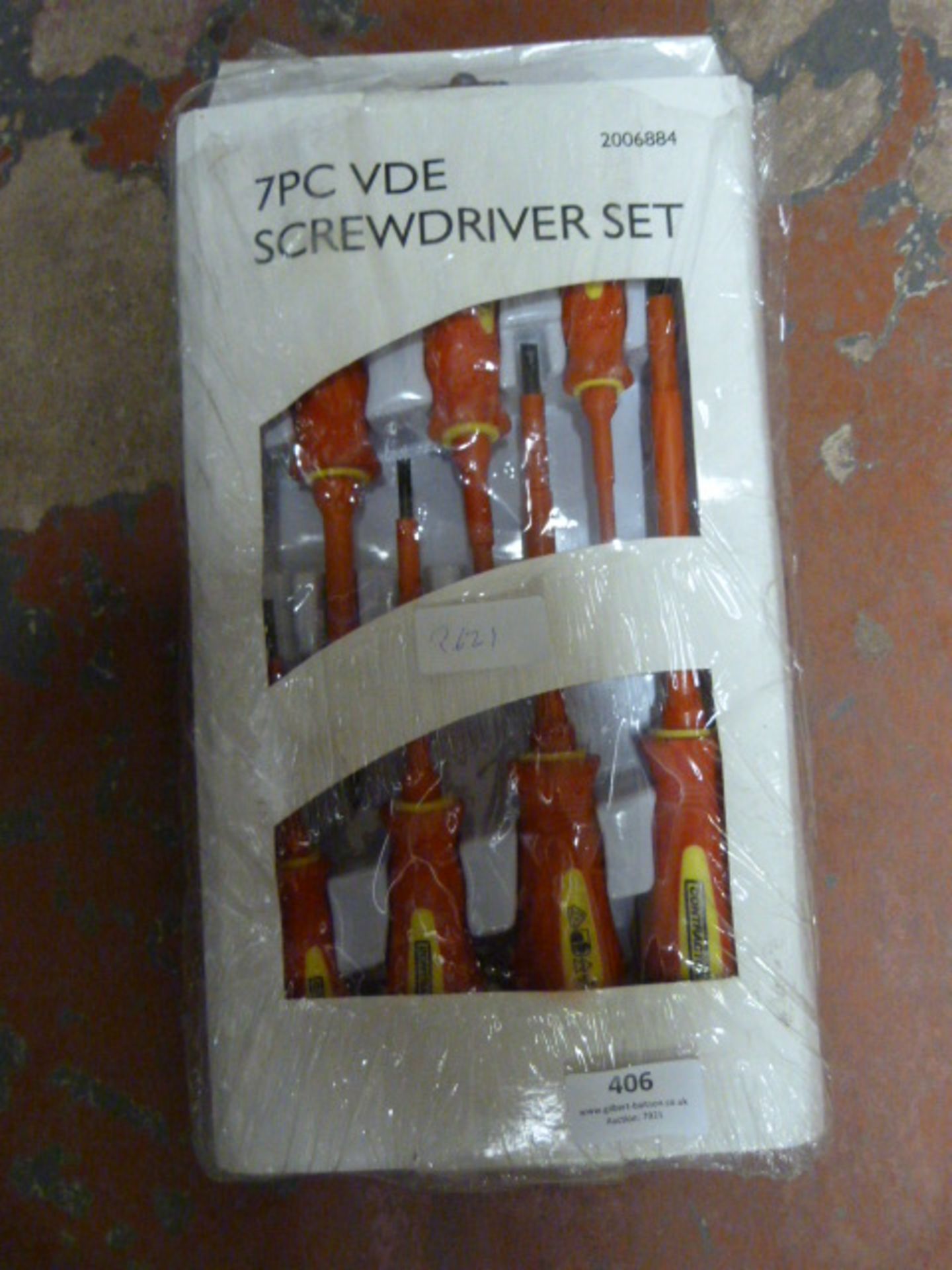 *Seven Piece Screwdriver Set