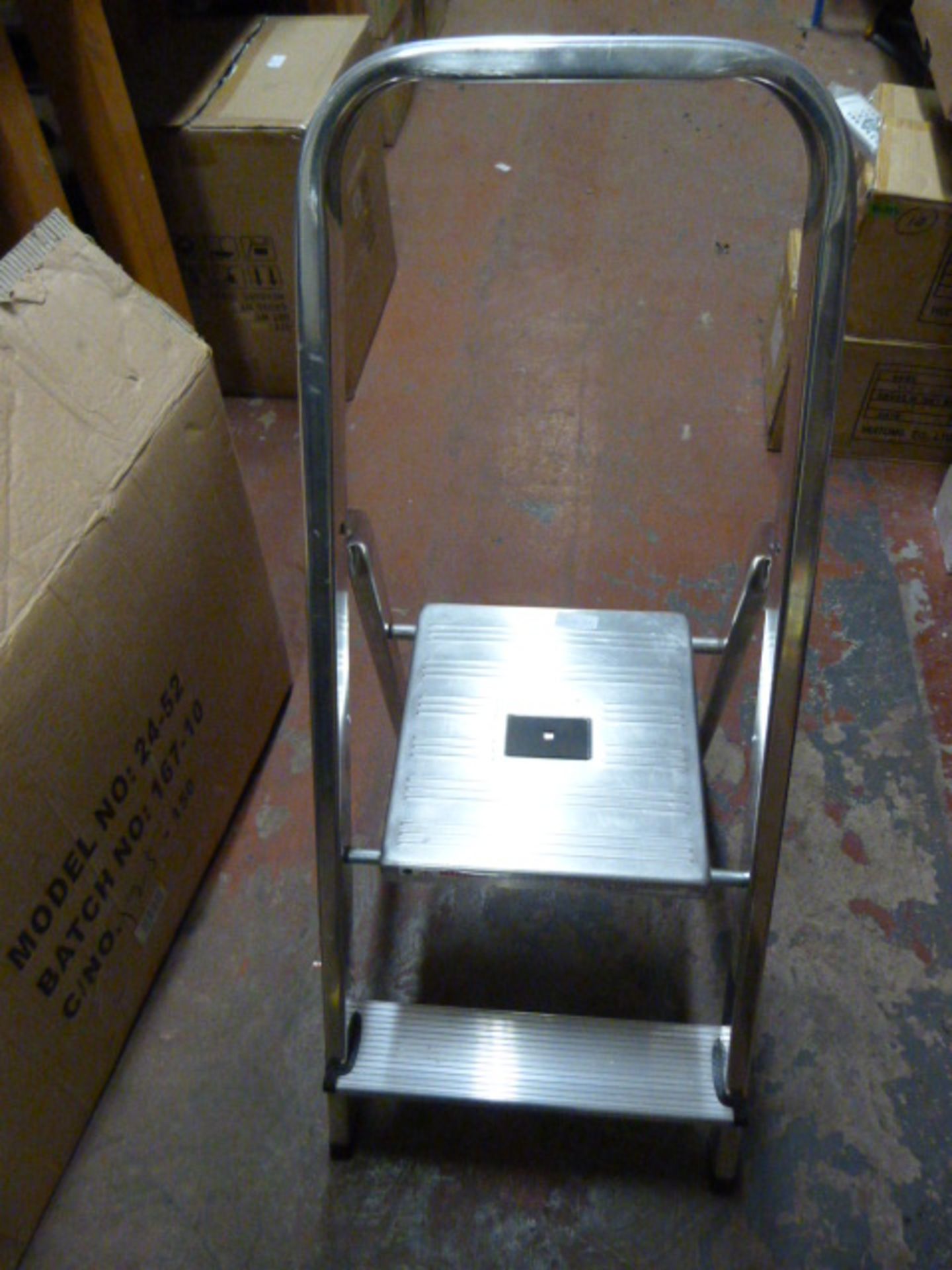 Set of Aluminum Kitchen Steps