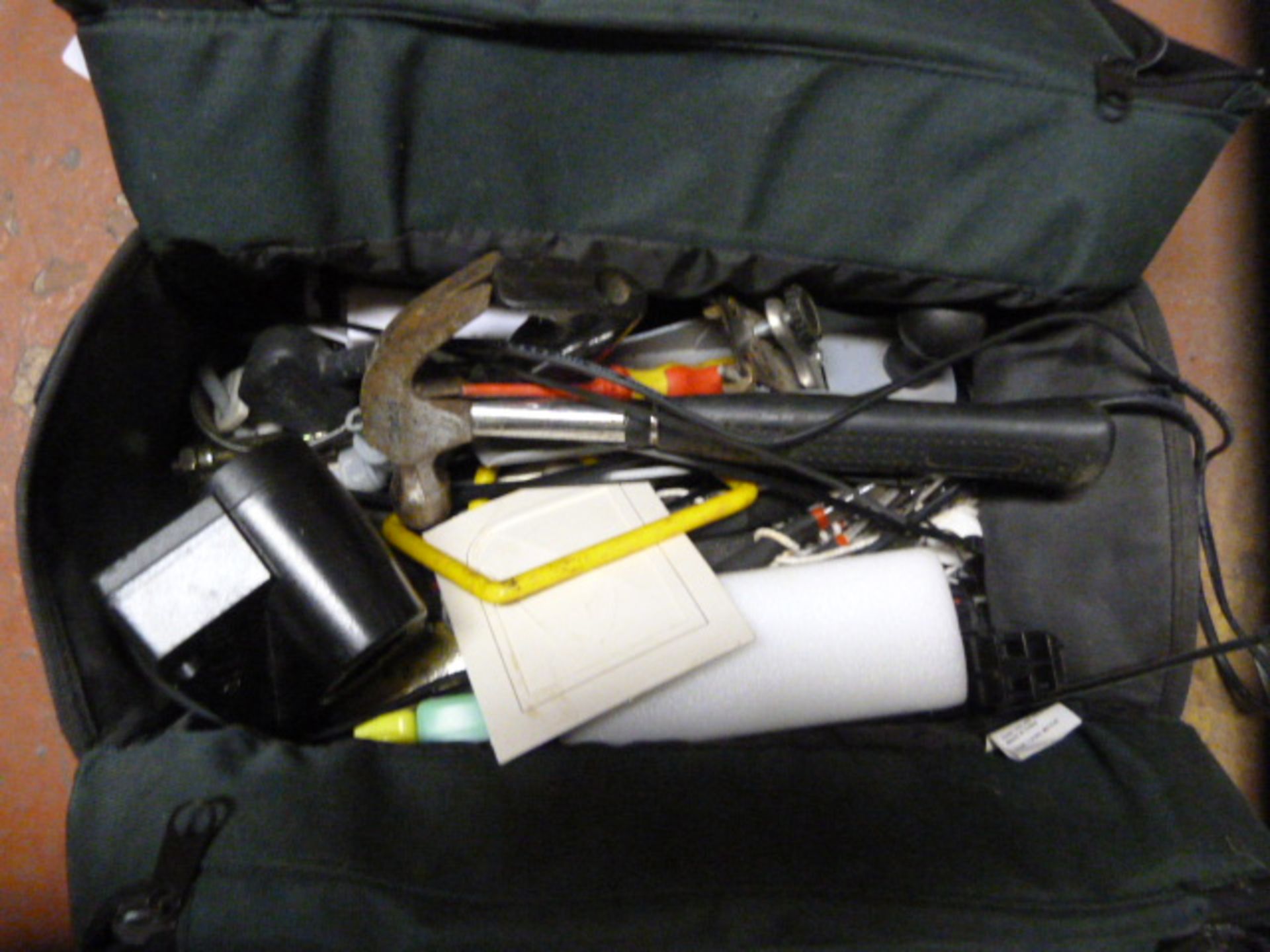 Bosch Bag and a Small Quantity of Tools