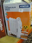 *Status Five Fin Portable Oil Filled Radiator