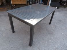 *Black Classic Extending Dining Table