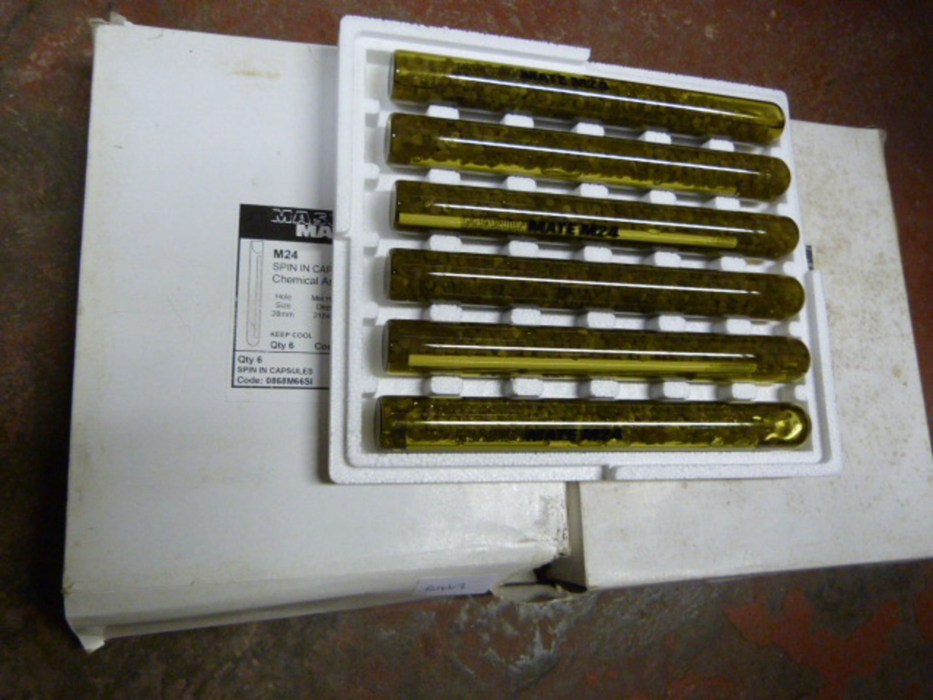 Three Boxes of Mason Mate Chemical Anchors