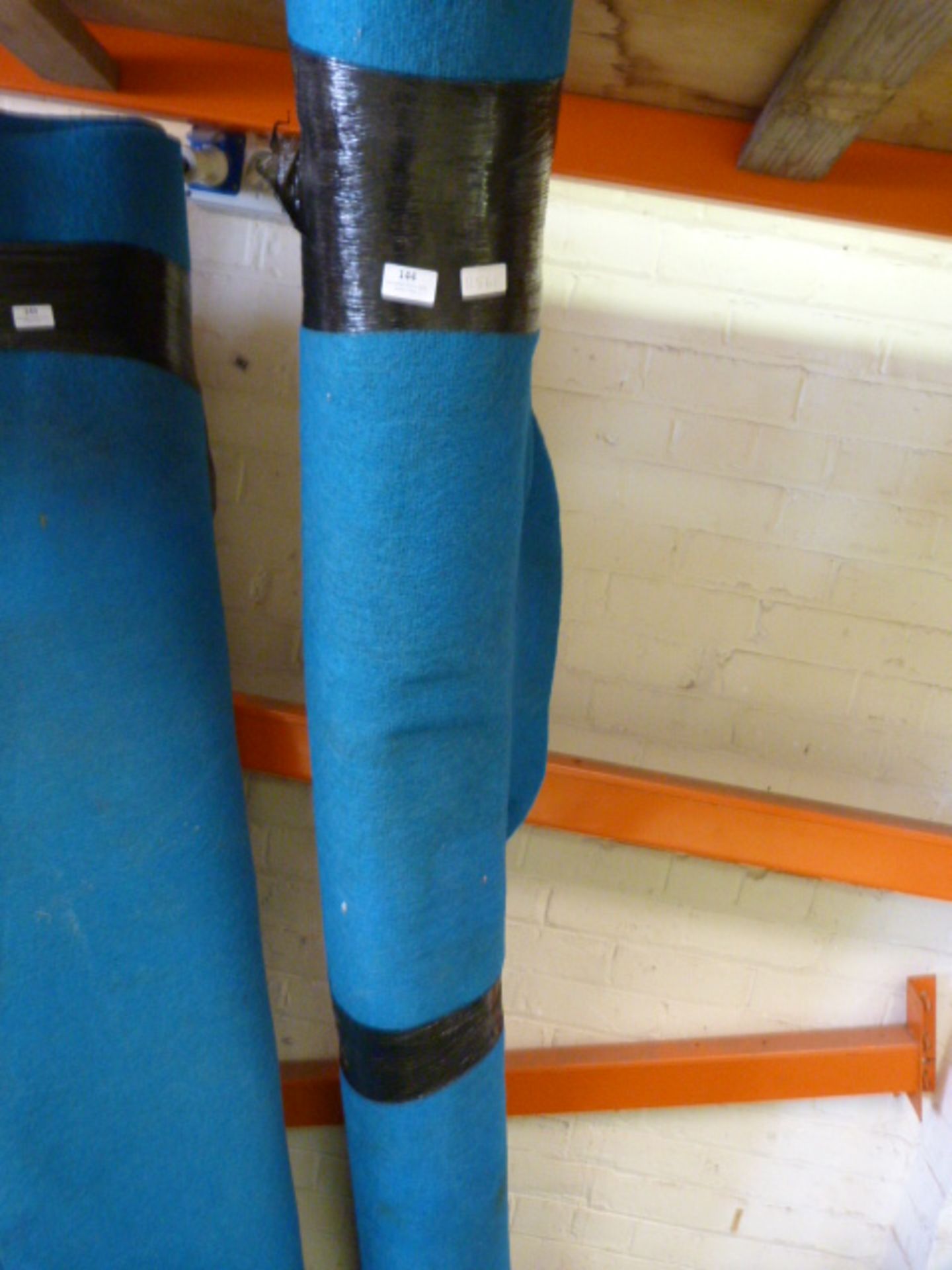 Roll of Coarse Blue Floor Matting