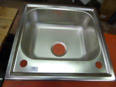 *Small Stainless Steel Sink