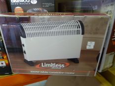 *Limitless White Convection Heater