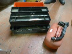Toolbox and a Plastic Petrol Can