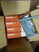Box of Fifty Fisher Nuts and Threaded Bar RGM12x16