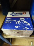 Two Boxes of Mig Welding Wire