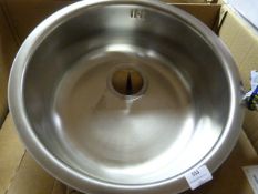 *Calder 1.0 Round Bowl Sink with Waste Overflow